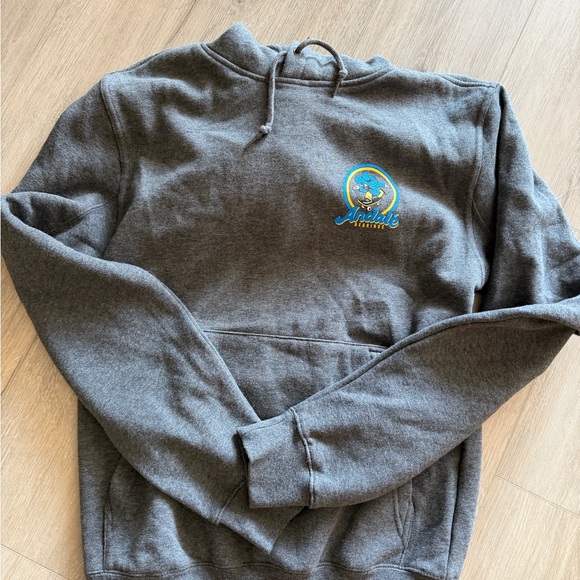 Gray Hoodie for Men - Picture 2 of 3